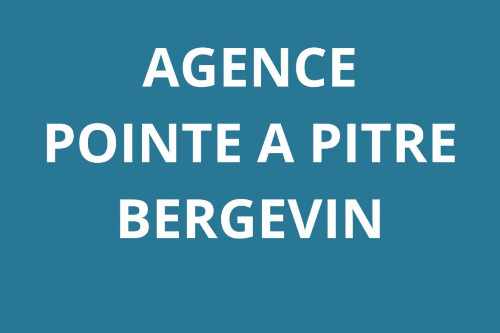 Agence Pôle emploi POINTE A PITRE BERGEVIN